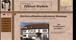 Desktop Screenshot of pfaelzer-stuben.com