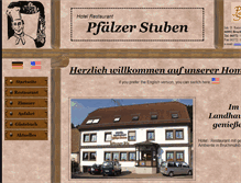 Tablet Screenshot of pfaelzer-stuben.com